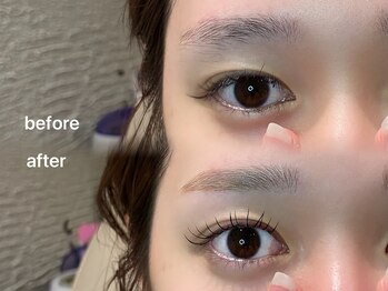 ネオラ 西梅田店(NEORA)の写真/【ナチュラルなのに盛れる、束感まつげ】《LED・アンドヘルシー》あなただけの大人可愛い目元♪西梅田すぐ