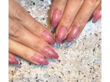ディアネイル(dear.nail)/ラメがけ×グラデーション