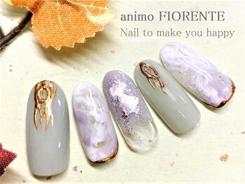 アニモ フィオレンテ せんげん台西口店(animo FIORENTE)/【定額ネイル】¥7980