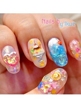 リアン 大宮(Rian)/プリンアラモード/クリアネイル