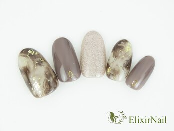 エリクサーネイル 池袋(Elixir Nail)/定額a シンプル/クーポン使用