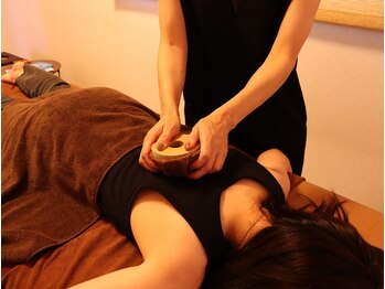 温(on)/肩甲骨にもアプローチ♪