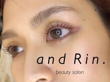 アンドリン(and Rin.)/まつ毛パーマ 根元から立ち上げ