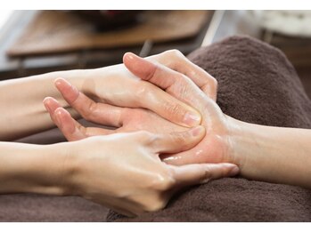 紬/【PC/スマホ/首】オイルハンド