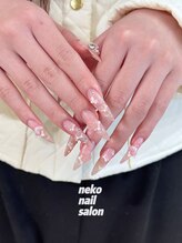 ネコ(Neko)/チークネイル　マグネットネイル