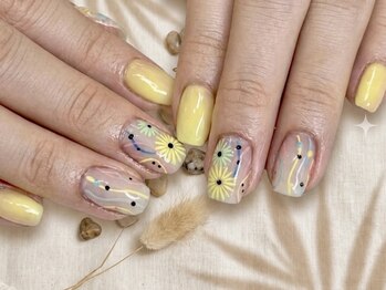 パールネイル 辻堂店(Pearl nail)/ちかこ限定/定額デザイン¥7550