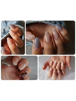 ネイル フライガール(nail FLY GIRL)の写真/豊富なサンプルの中から選べる定額アートやお任せコースをご用意♪ネイルサロンデビューの方にも◎