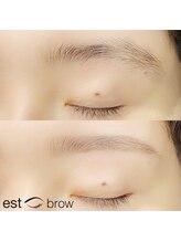 エストブロウ 麻布十番店(est brow)/眉毛 アイブロウ 間引き
