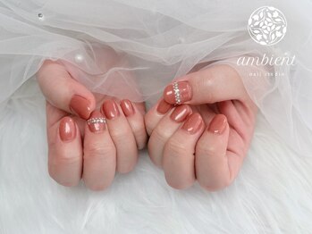ネイルスタジオ アンビエント 表町店(Nail Studio ambient)の写真/【新規様オフ無料】爪の形や大きさにあわせてオーダーメイド施術！丁寧なケアでモチも◎