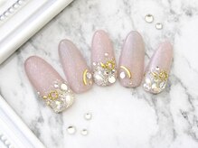 ネイルサロンフォーユー(for u)/キラキラパーツネイル￥７９８０