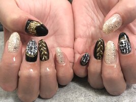 ツイードネイル