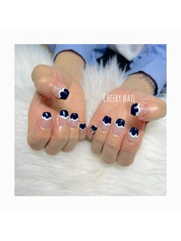 チェイリーネイル(Cheery nail)/ベースカラーなしアート