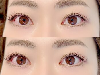 ディーエル ビューティー 恵比寿店(DL BEAUTY)の写真/SNSで話題♪韓国発マスカラパーマで束感×時短×ダメージ軽減◎ブラックティントでくっきり目元に♪