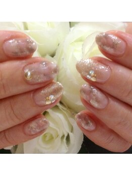 ネイルサロン ディーバ ギンザ(Nail salon Diva GINZA)/ラメ×マーブル