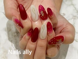 ニュアンス×レッドカラー