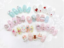 ネイルコレクション ピンク(Nail Collection Pink)/ジェル定額7990～￥9990★ハート