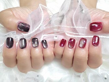 イルネイル 横浜関内(ill nail)/マグネットフラッシュワンカラー