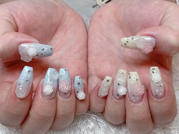 レアネイル 新宿(le'a nail)/持ち込みデザイン