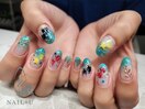 金魚ネイル