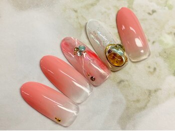 ネイルサロン マハロ(Nail salon MaHaLo)/36新規付替オフ込☆ハンド¥6950