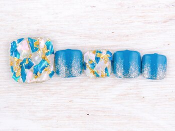 ネイルサロン シュクレ(sucre)/フットネイル￥10560