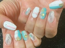 スーン(S∞N)/モコモコニット柄