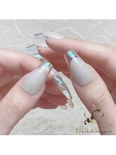 ノーラスリエン(Nolaslien)/クリアフレンチ×オーロラアート
