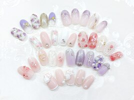 ジェル定額￥7990～9990フラワー