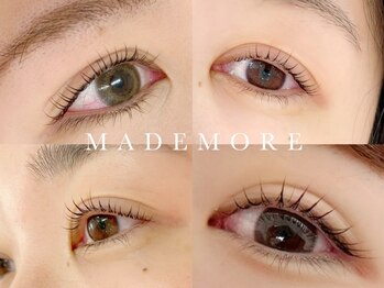 マドモア 飾磨店(MADEMORE)の写真/韓国束感まつ毛などお悩みに合せてデザインをオ-ダ-メイド!丁寧なカウンセリング&高技術で納得の仕上がり◎