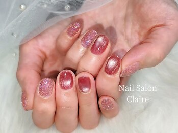 クレア(Claire)/マグネット+フラッシュネイル