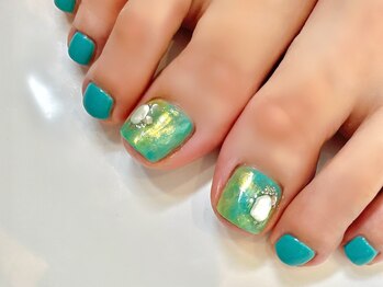キラネイル アンド アイラッシュ by World Beauty(KIRA)/フットネイル
