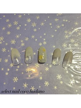 セレクトネイル ココ 秦野店(SELECT NAIL COCO)/ハンド カラグラと結晶