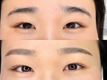 BELINDA秦野マツエク/LED/まつげパーマ/アイブロウ/フラットラッシュ/マツエク×パ-マ/【アイブロウ×ラッシュリフト】