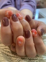 ネイルサロン シェリ(NAIL SALON Cheri)/大人の紅葉ネイル