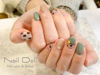 ネイルドール(Nail Doll)/カーキーネイル