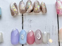 アイラッシュアンドネイル専門店 クラル(CURAR)/持ち込みフリー60min ￥7980