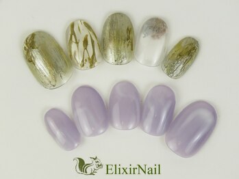 エリクサーネイル 五反田(Elixir Nail)/定額c やり放題/クーポン使用
