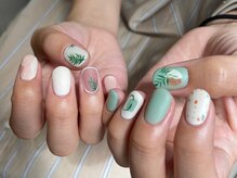 ニコルネイル(nicole nail)/paragel/plant.