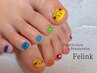 【フット】Kids nails 担当:藤田