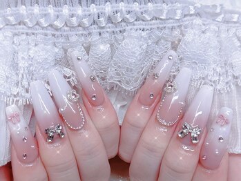 クイーンズネイルサロン(Queen's nail salon)/長さだしデザイン