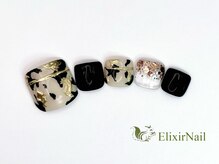 エリクサーネイル 池袋(Elixir Nail)/フット　やり放題／クーポン使用