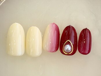 縦グラデーションネイル