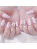 【ネイル】★Kiwa指名★長さだし10本+ジェルワンカラー ¥9900