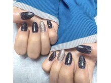 U-NAIL 枚方【ジェルネイル/フィルイン/マグネットネイル/長さだし/持ち込み】の雰囲気(大人気のフラッシュネイル【ジェルネイル/アート/フィルイン】)