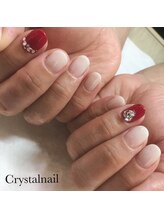 クリスタルネイル ボンベルタ橘店(CRYSTAL NAIL)/グラデーションネイル