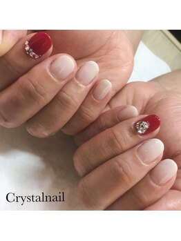 クリスタルネイル ボンベルタ橘店(CRYSTAL NAIL)/グラデーションネイル