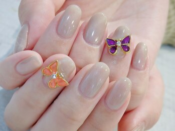 ラルネイル 大宮(Lull. nail)/＊マグネット＊蝶々＊
