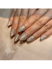 ツイードネイル☆