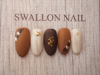 スワロンネイル(SWALLON NAIL)/バレンタインデザイン
