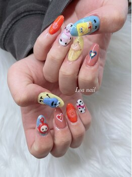 アメリカンコミックネイル